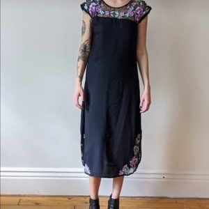 VINTAGE Gorgeous Midi Dress Floral
